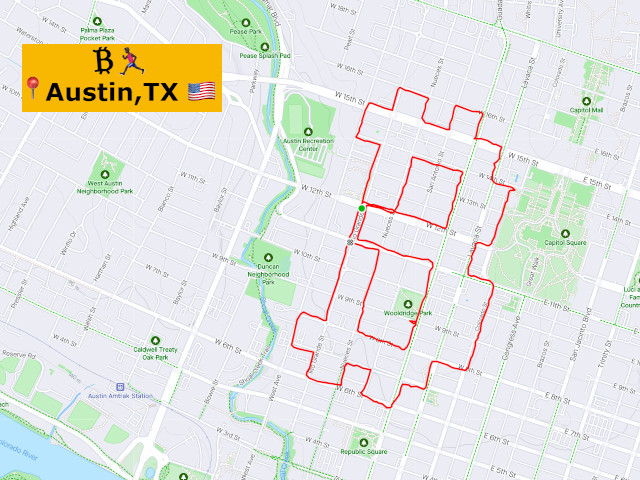 Austin,TX Bitcoin Run