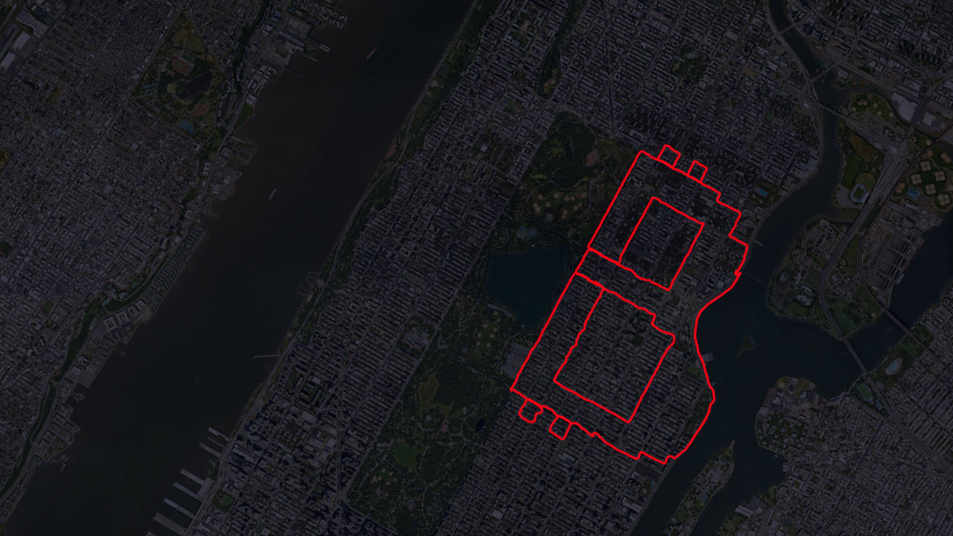 Bitcoin Run NYC Night view