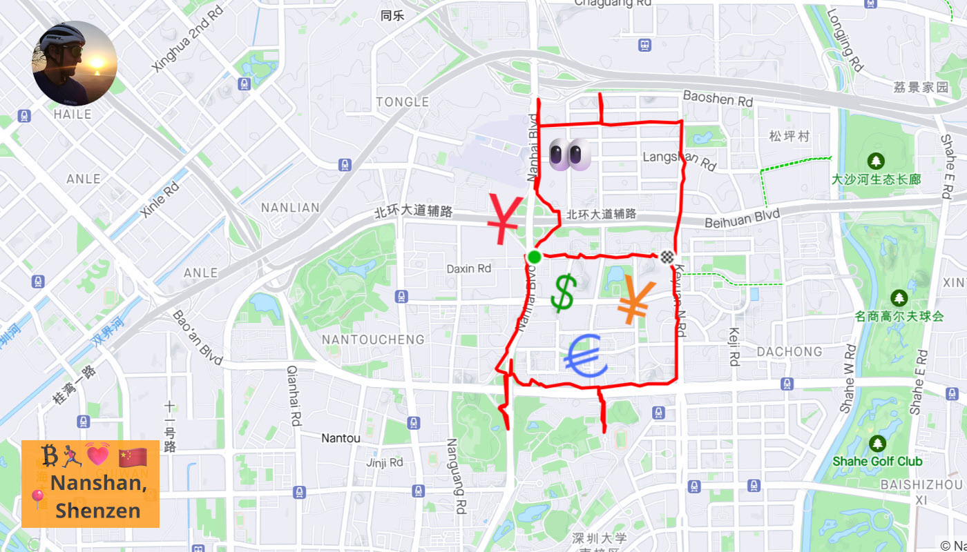 Bitcoin runs in Nanshan, Shenzen and eating up fiat currencies ₿ 🏃‍♂️ 🇨🇳