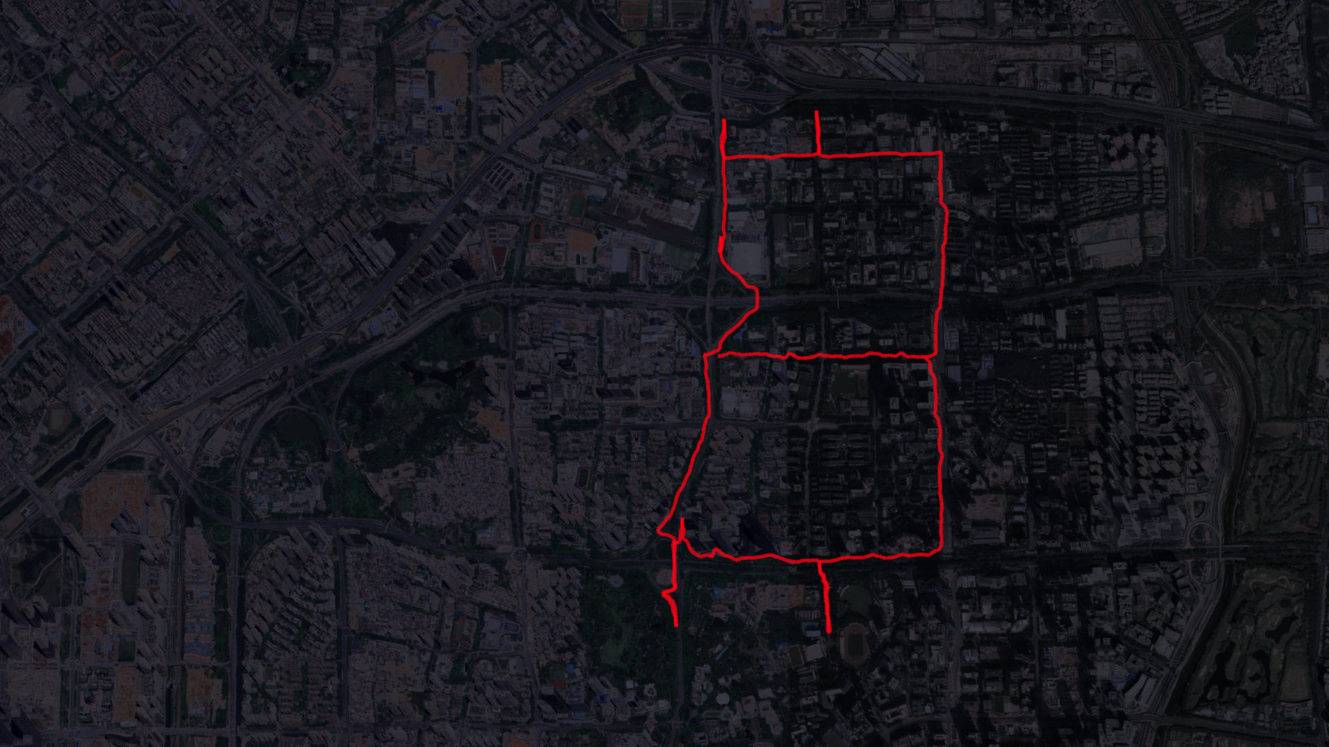 Bitcoin Run Nanshan Night view