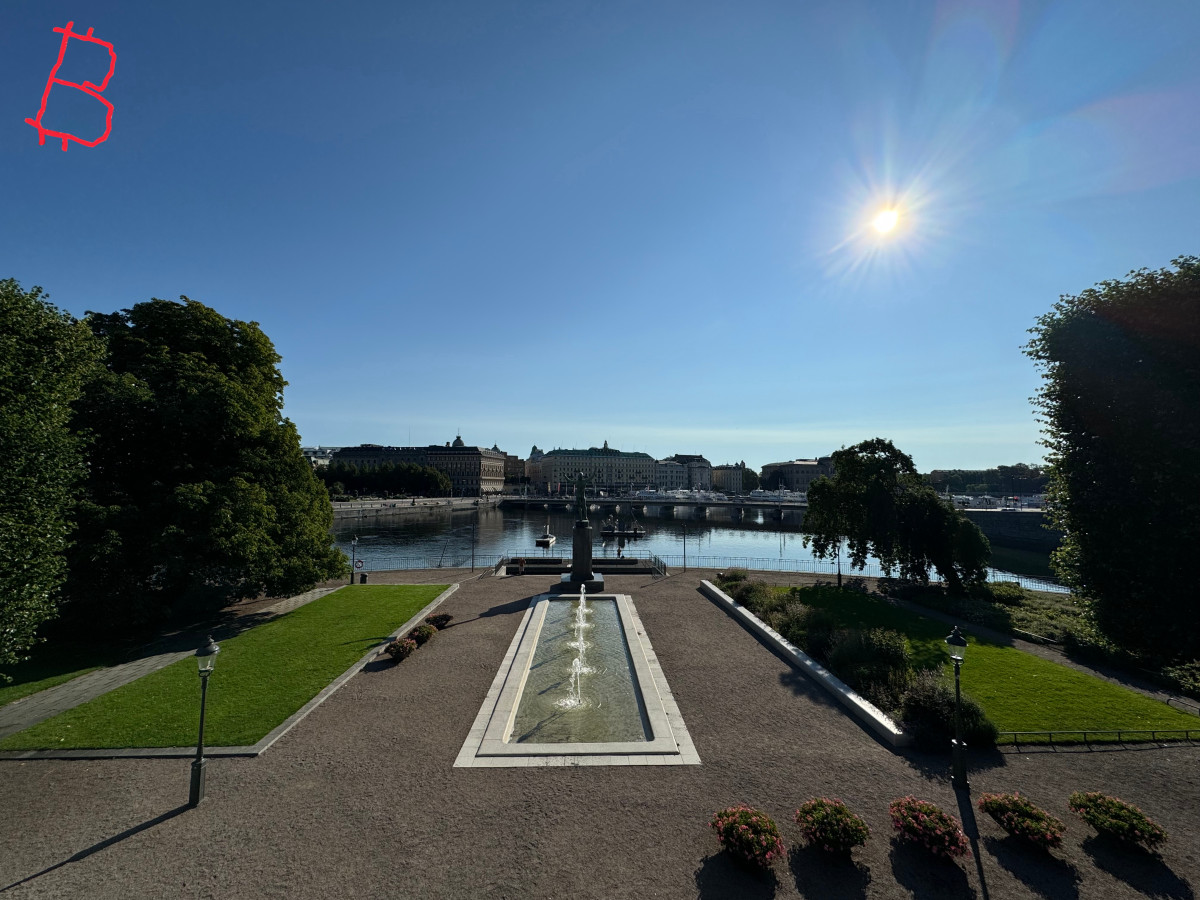 View from Parlament building