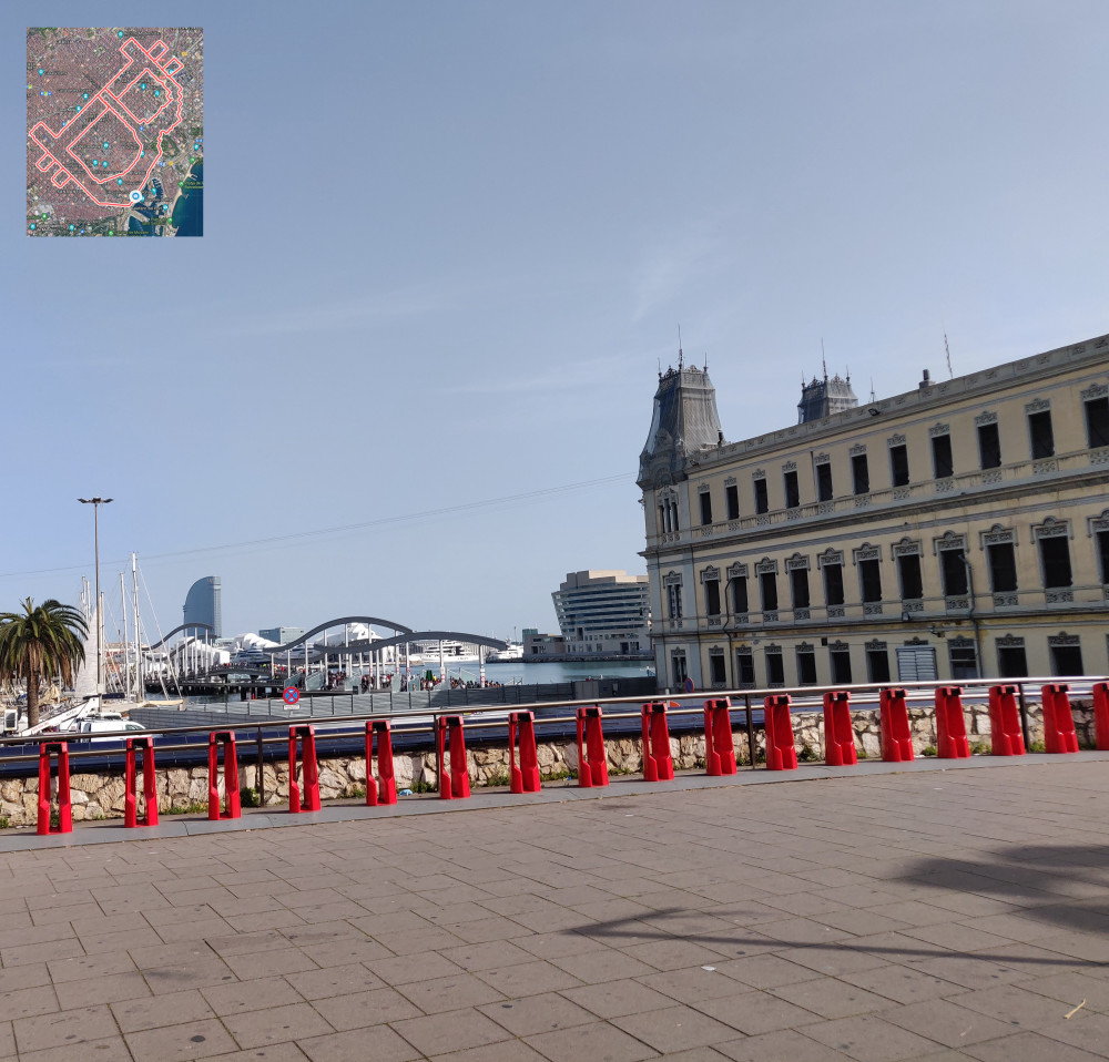 Close to the port