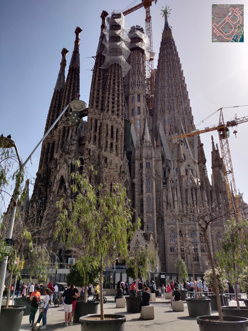 Sagrada Família from the other side