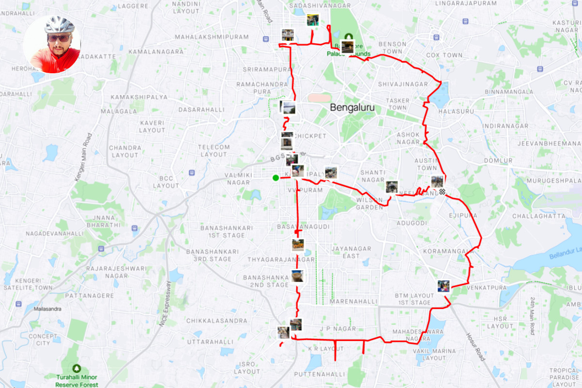 Bengaluru Bitcoin Ride Strava ₿ 🚴️🇮🇳