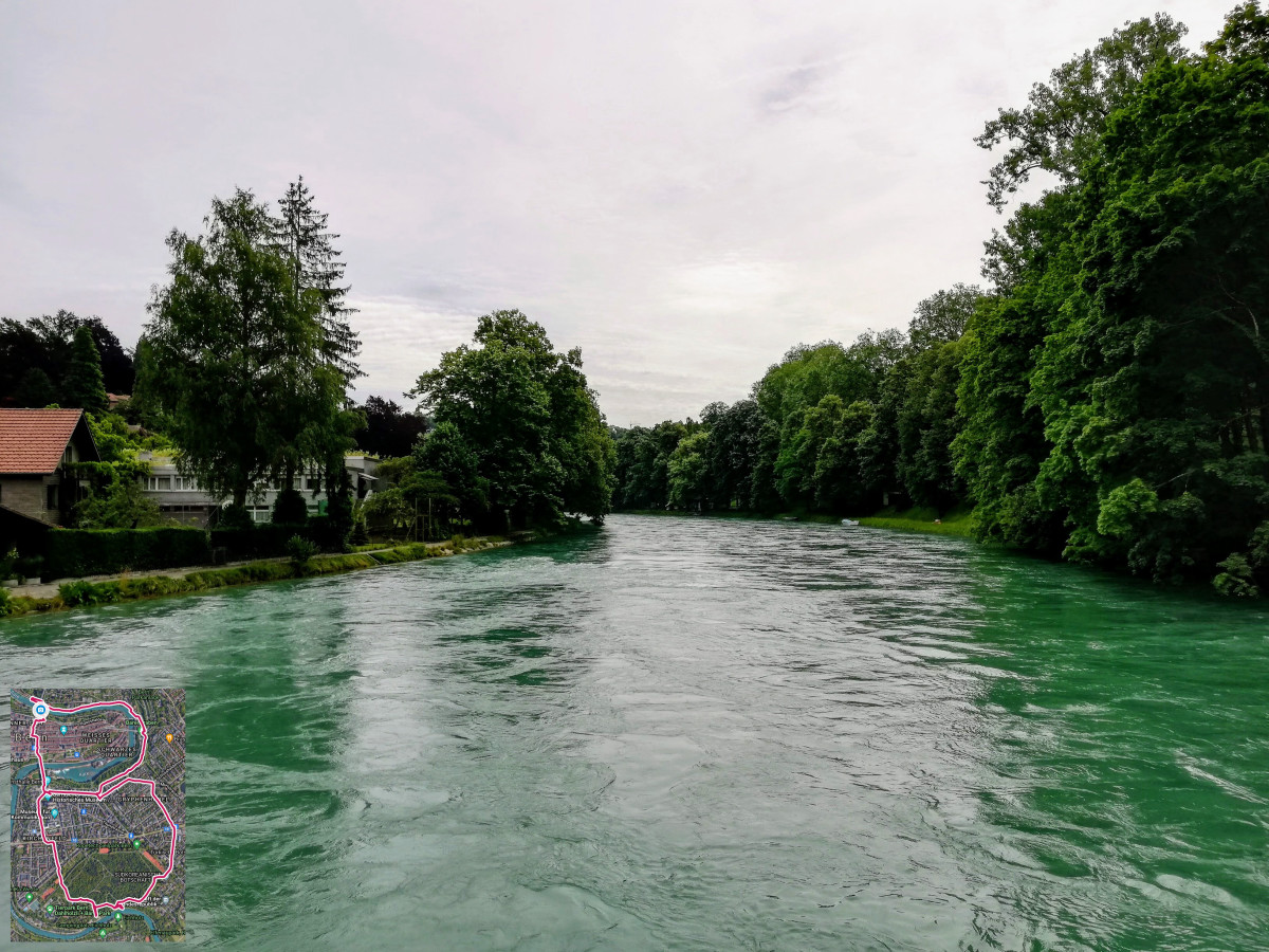 Aare from Altenbergsteg