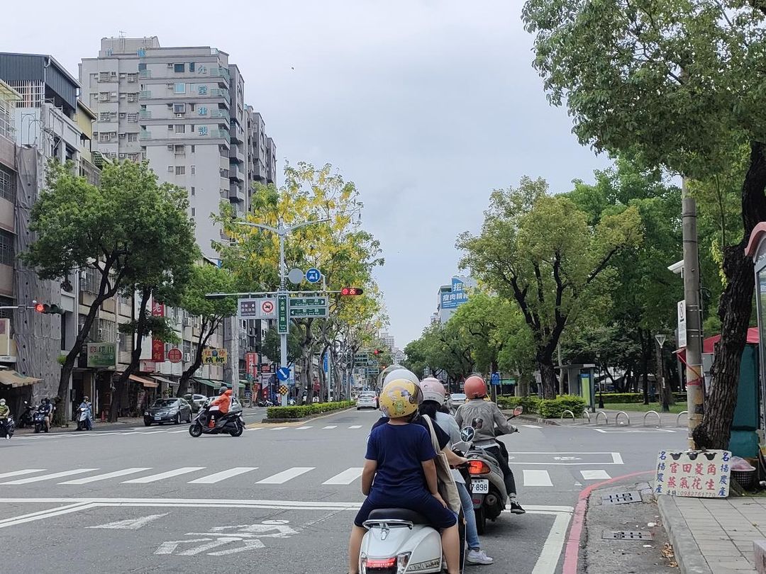 City street on the Bitcoin ride