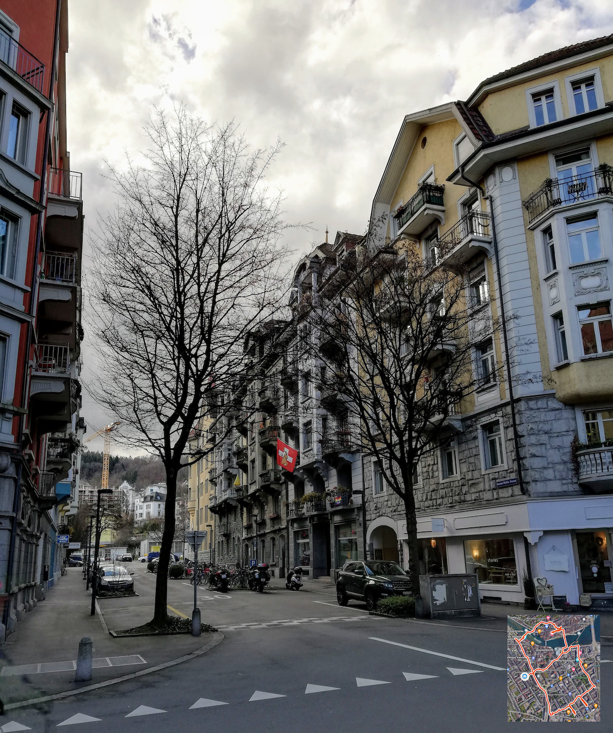 Start of the bitcoin run in a residential area