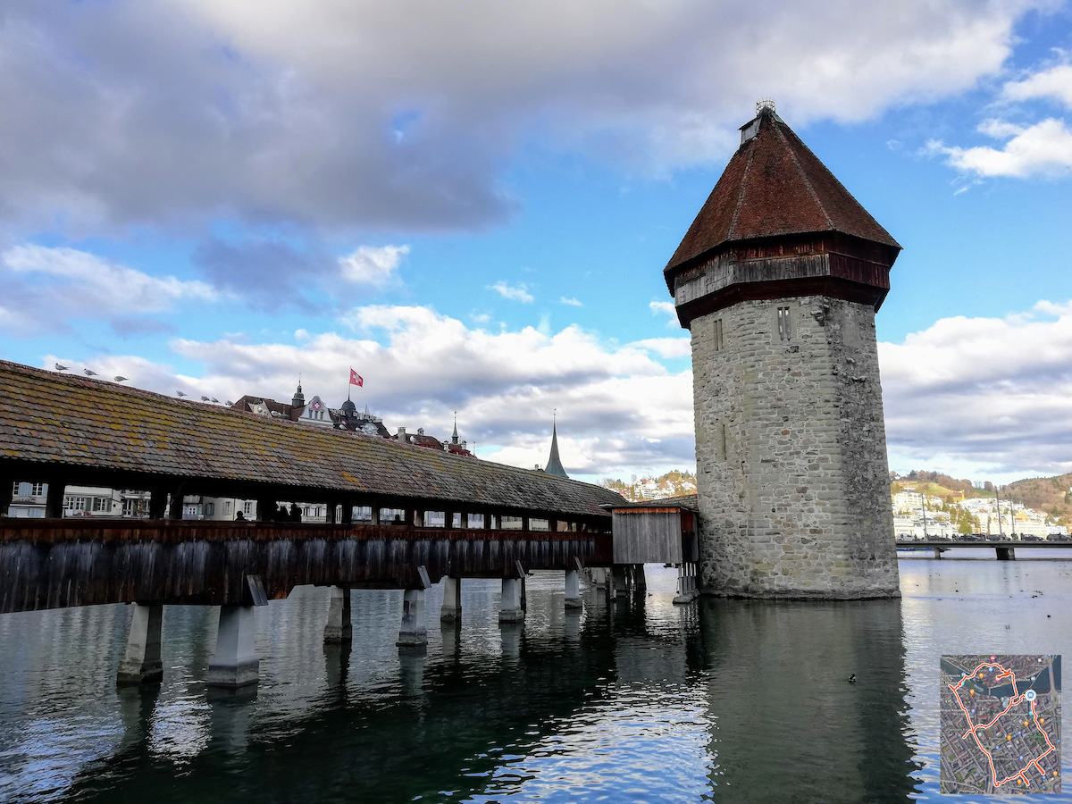 Chapel Bridge and Water Tower, other perspective