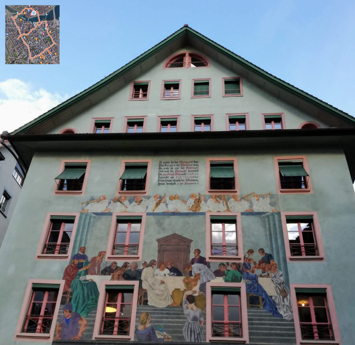 Weinmarkt facades