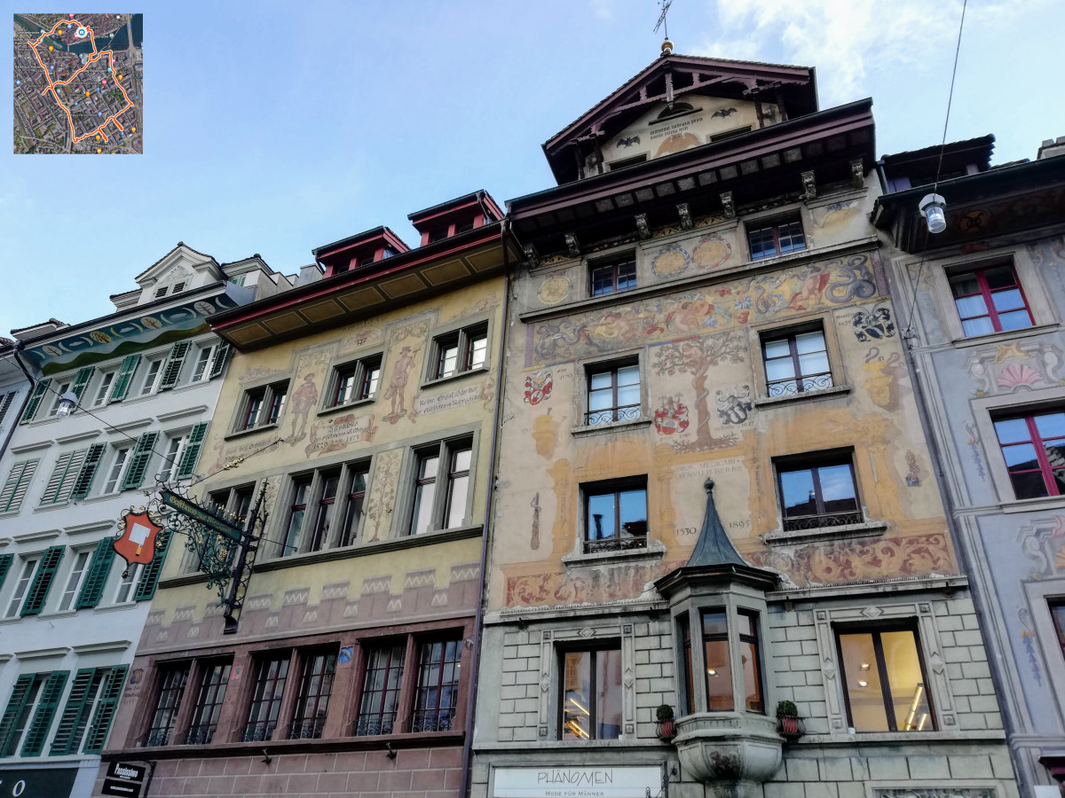 Weinmarkt facades