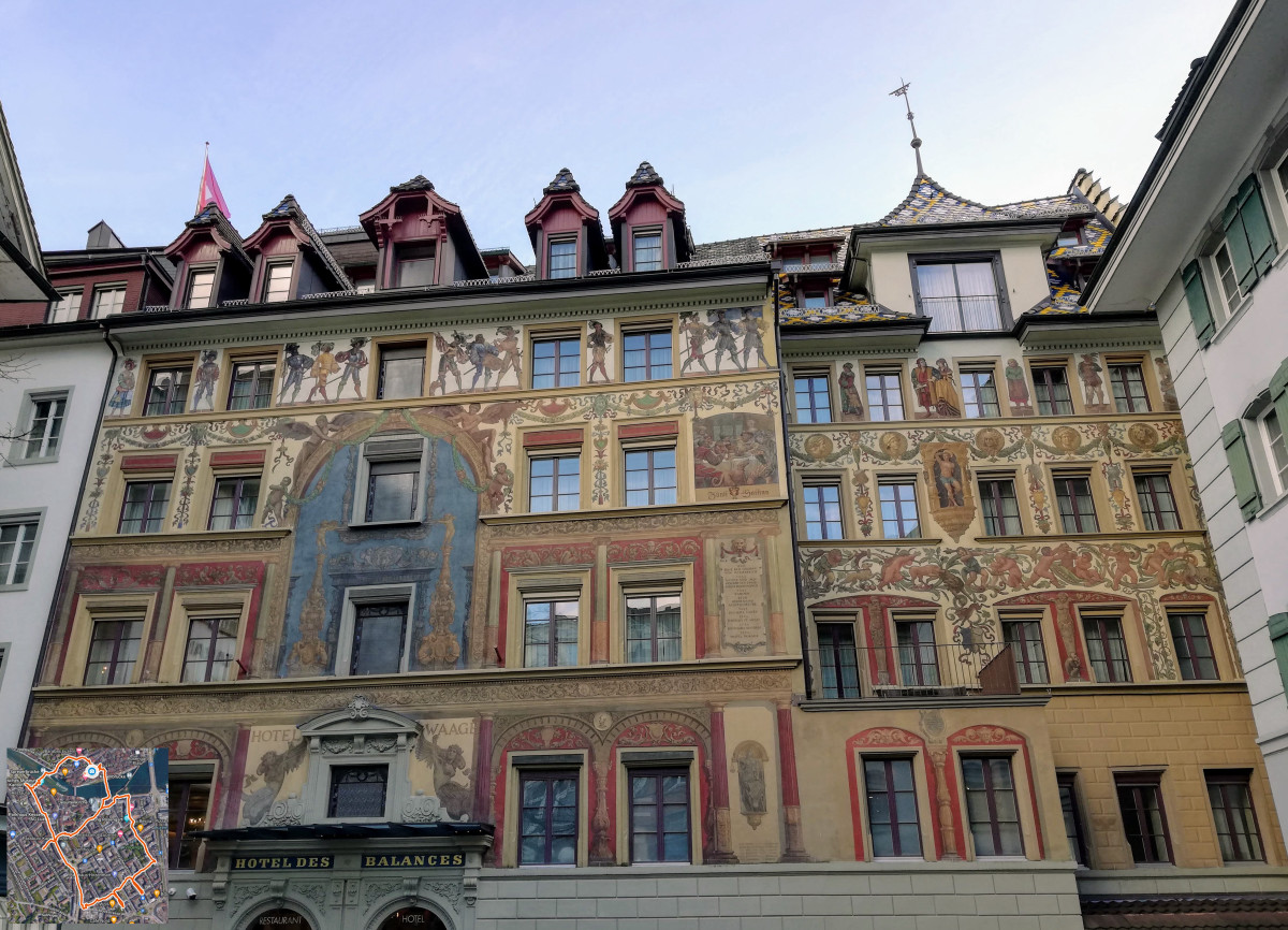 Weinmarkt facades