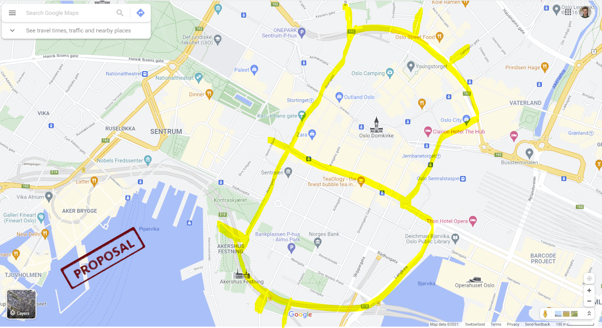 Oslo Bitcoin Run Sketch 2