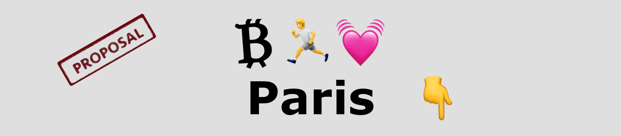 Paris Bitcoin Run Request ₿ 🏃‍♂️ 🇫🇷