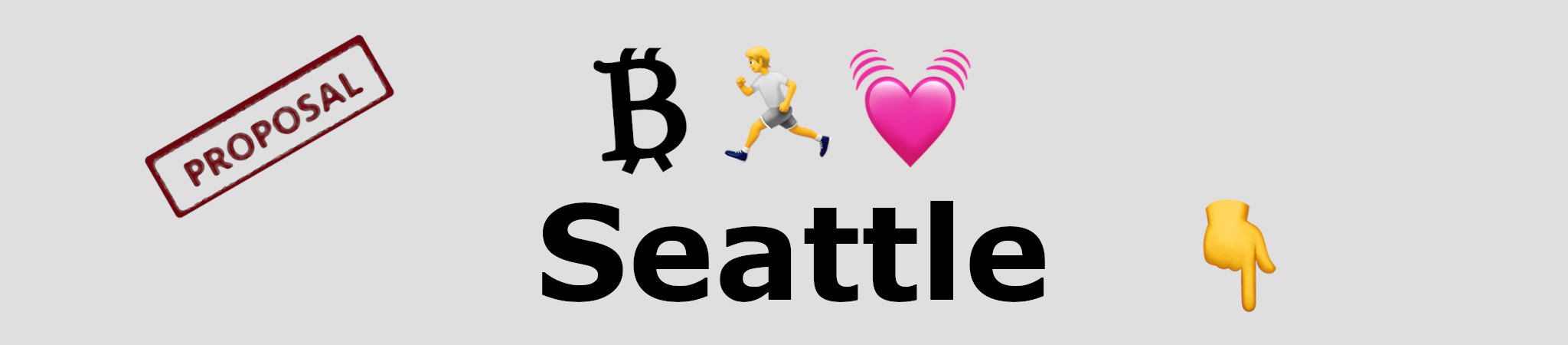 Seattle Bitcoin Run Request ₿ 🏃‍♂️ 🇺🇸