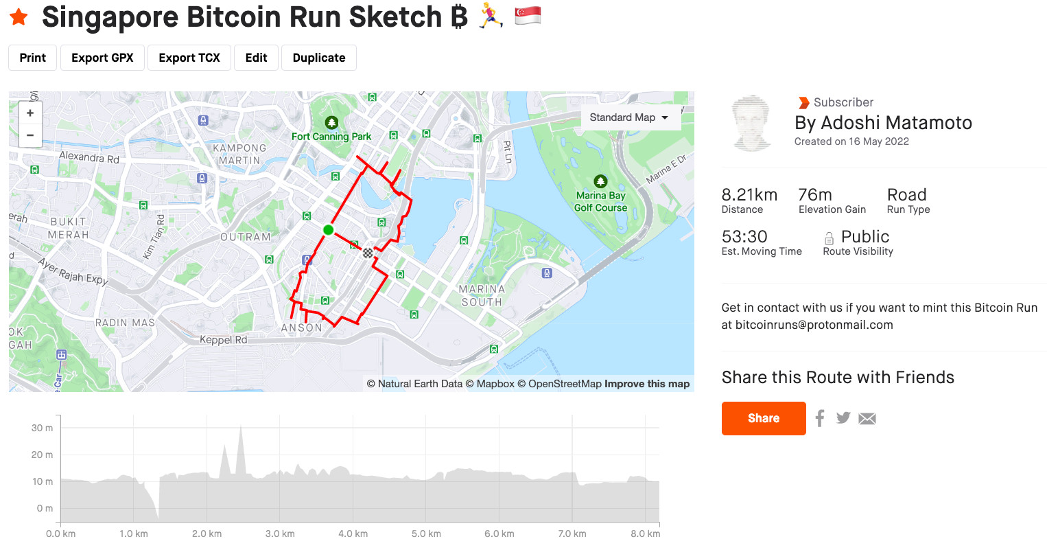 Singapore Bitcoin run sketch