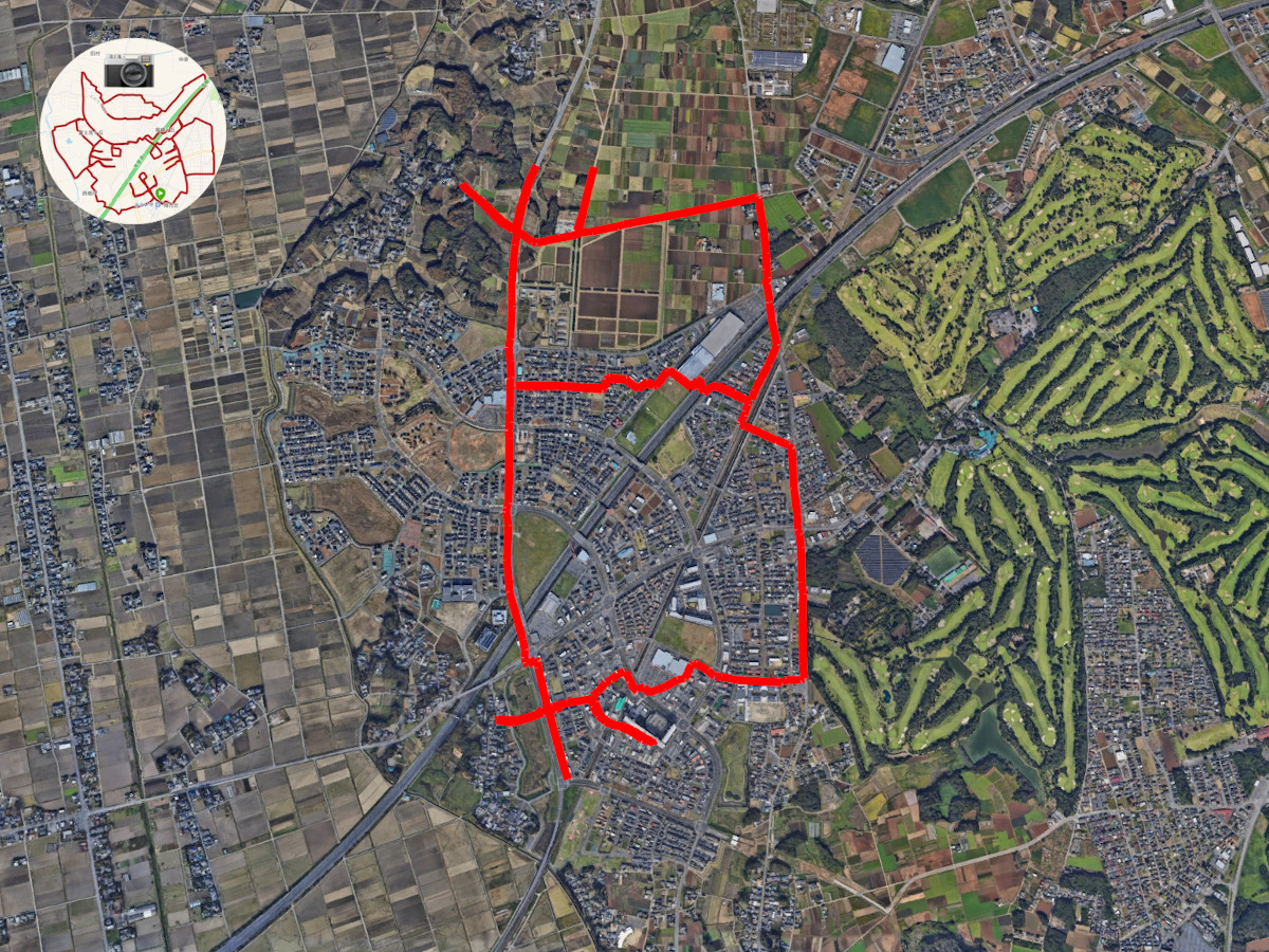 Gps Art - Area Photography